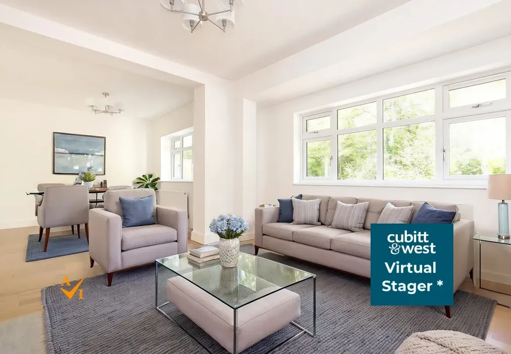 Lounge (Contemporary style) - Church Lane, Chaldon, Surrey - Wards of Kent