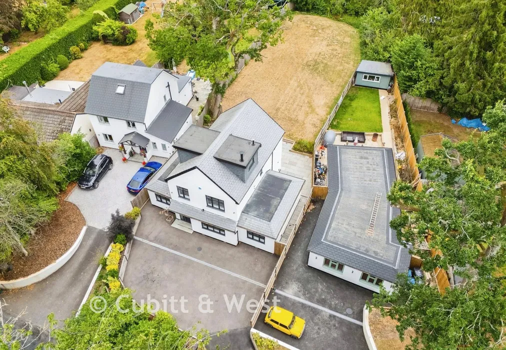 Drone Photo - Church Lane, Chaldon, Surrey - Wards of Kent