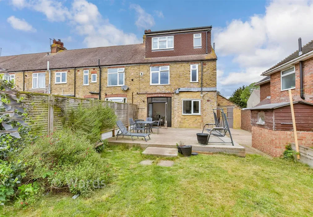 Rear Elevation - Second Avenue, Gillingham, Kent - Wards of Kent