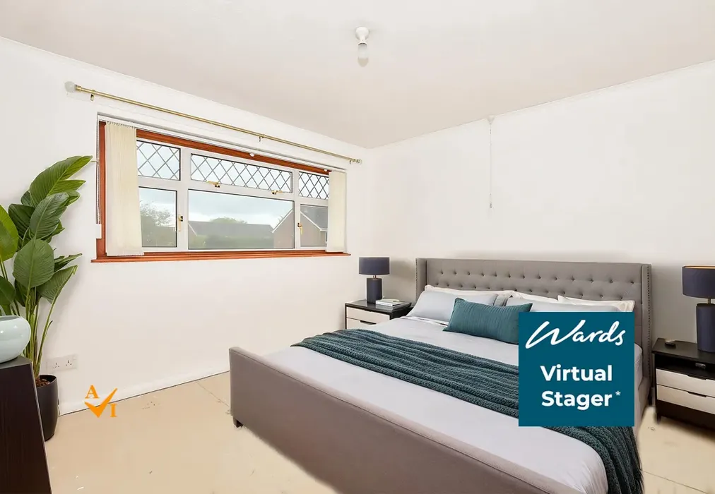 Bedroom 2 (Modern style) - Chiddingstone Close, Maidstone, Kent - Wards of Kent