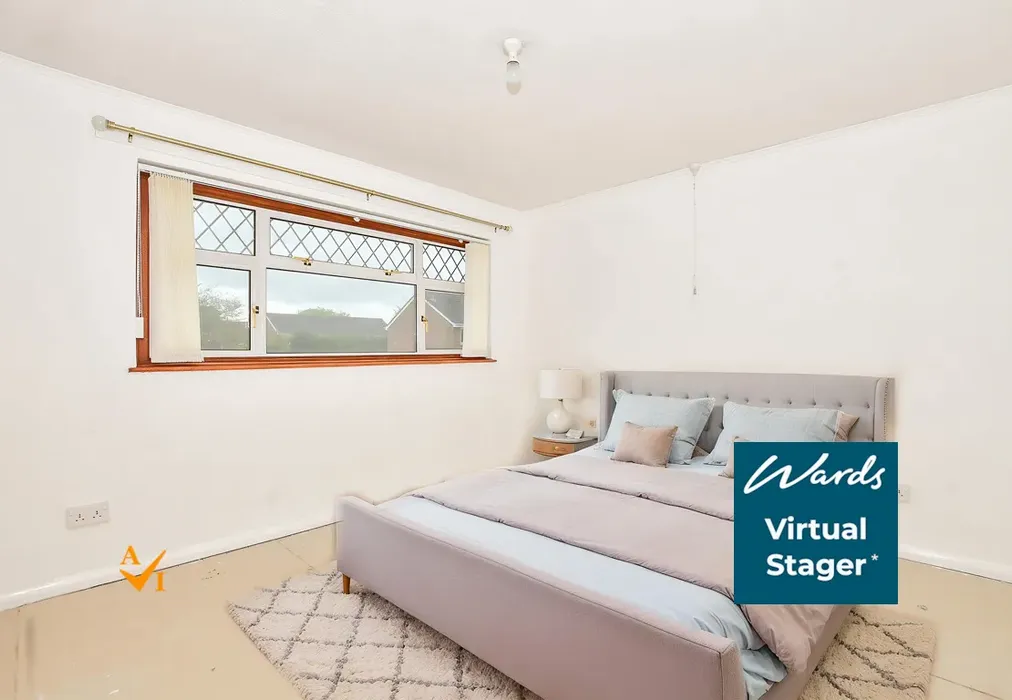 Bedroom 2 (Contemporary style) - Chiddingstone Close, Maidstone, Kent - Wards of Kent
