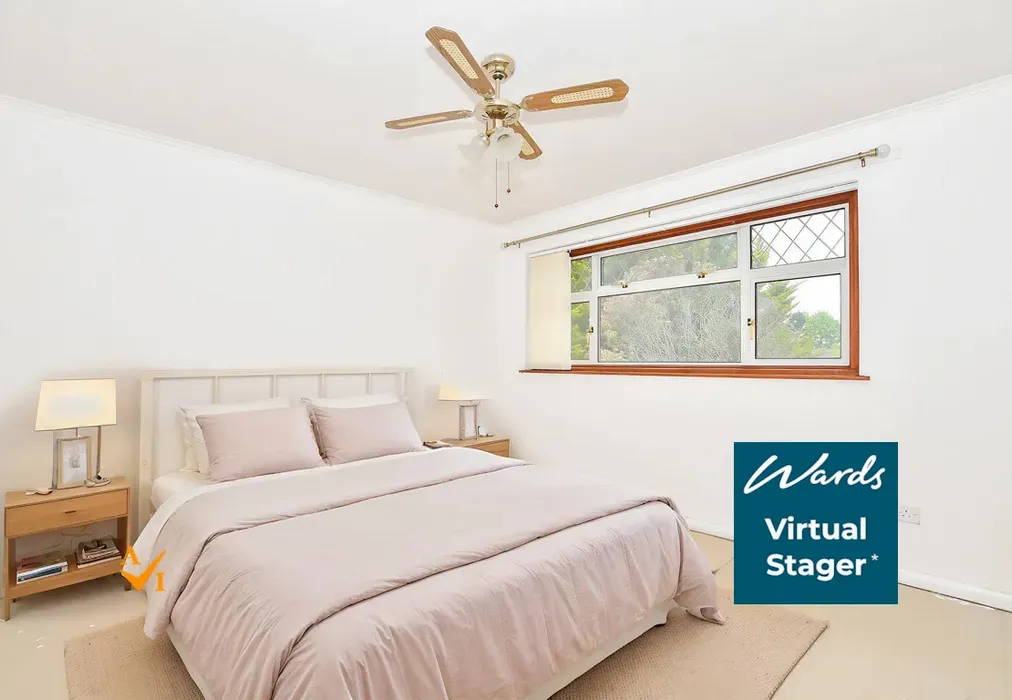 Bedroom 1 (Contemporary style) - Chiddingstone Close, Maidstone, Kent - Wards of Kent