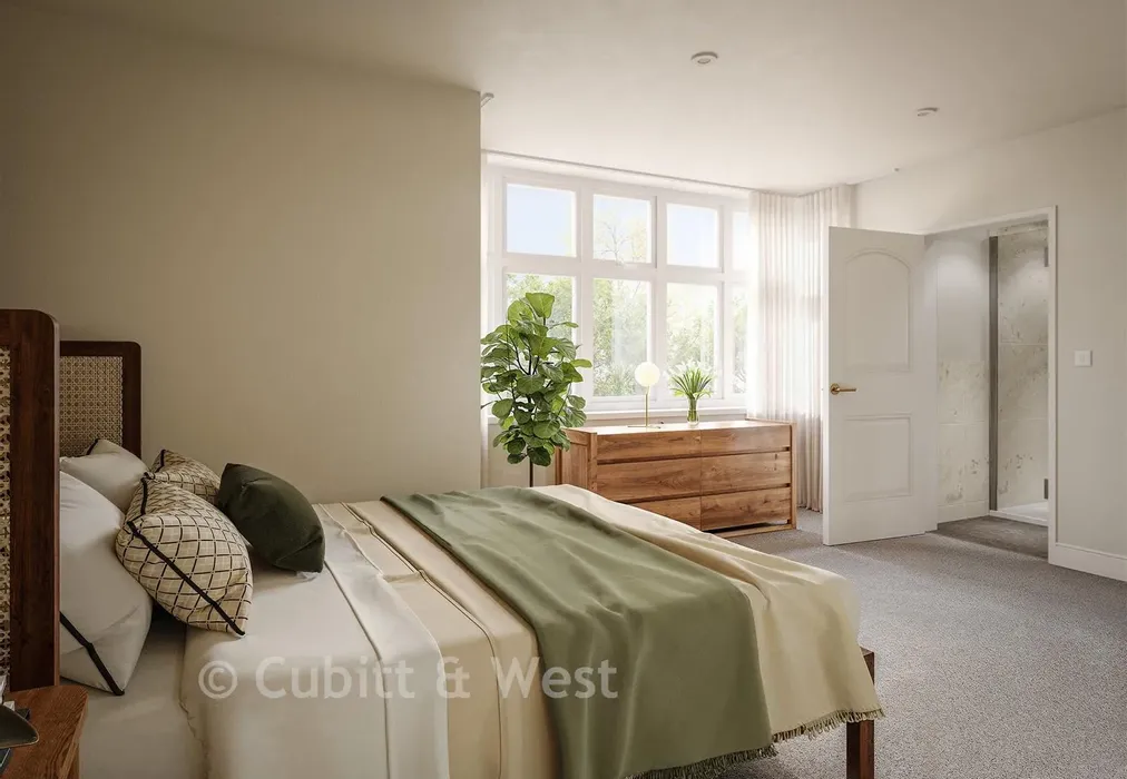 Bedroom 1 - Grove House, The Green, Carshalton, Surrey - Wards of Kent