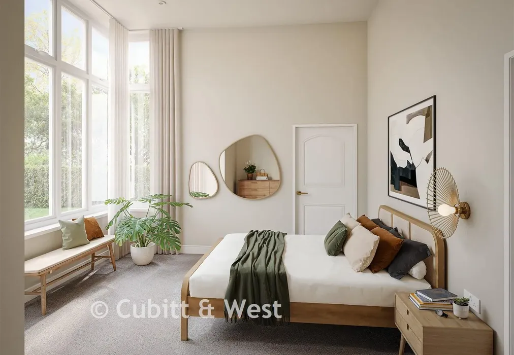 Bedroom 2 - Grove House, The Green, Carshalton, Surrey - Wards of Kent
