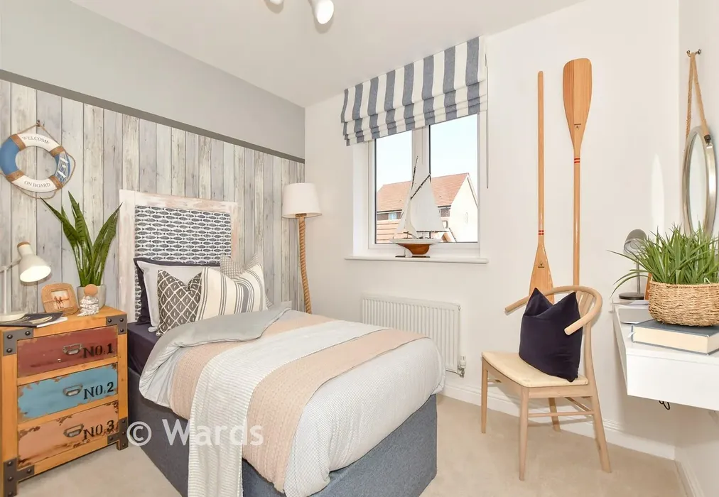 Bedroom 4 - Wellington Gardens, Walmer, Kent - Wards of Kent