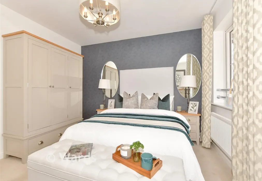 Bedroom 1 - Wellington Gardens, Walmer, Kent - Wards of Kent