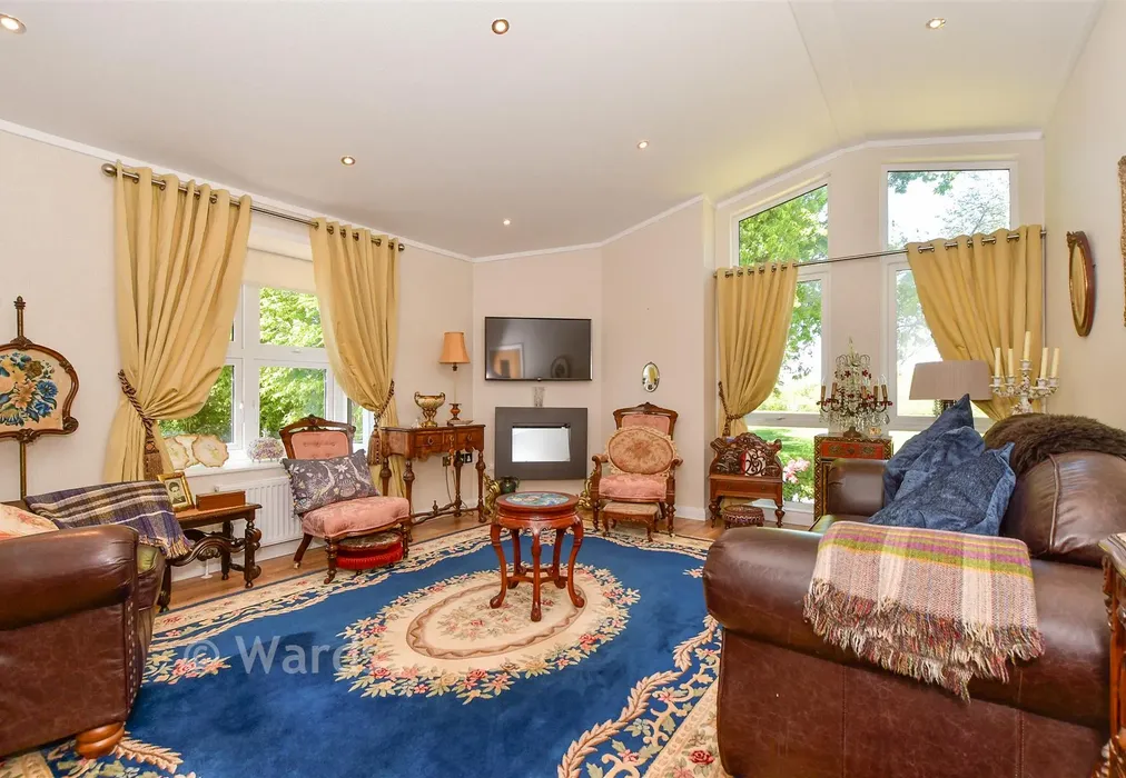 Lounge - Woodlands Park, Biddenden, Ashford, Kent - Wards of Kent