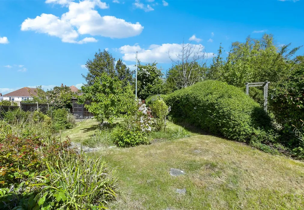 Rear Garden - Downs Avenue, Whitstable, Kent - Wards of Kent