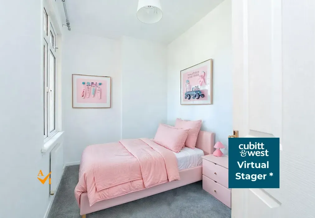 Bedroom 3 (Contemporary style) - Yorke Road, Reigate, Surrey - Wards of Kent