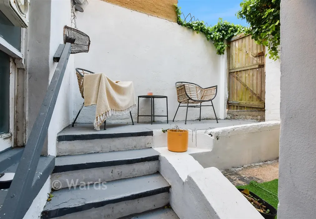 Rear Garden - Ethelbert Road, Margate, Kent - Wards of Kent
