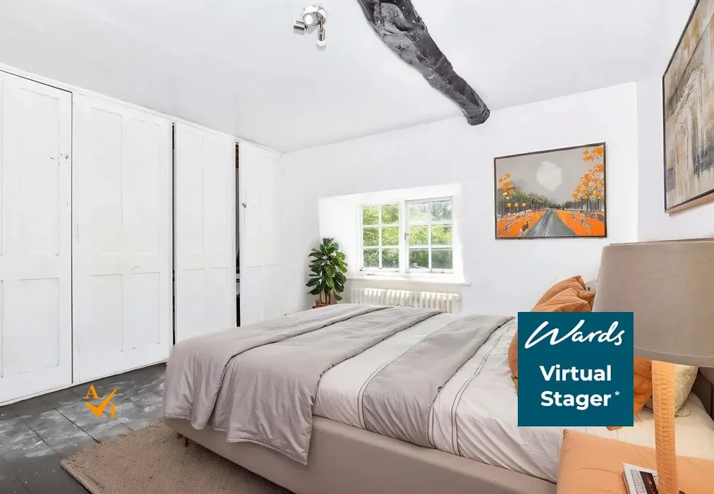 Bedroom 2 (Contemporary style) - Church Lane, Trottiscliffe, West Malling, Kent - Wards of Kent