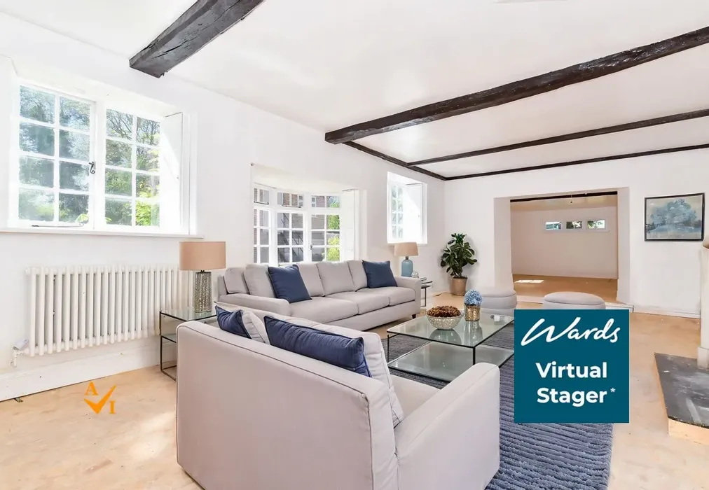 Lounge (Modern style) - Church Lane, Trottiscliffe, West Malling, Kent - Wards of Kent