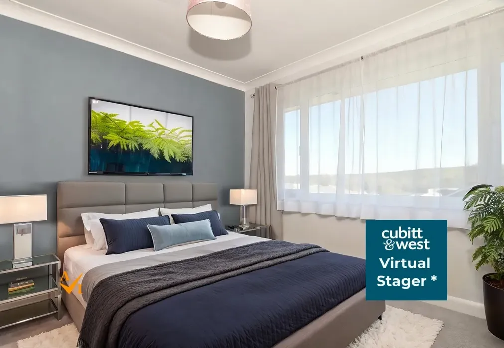 Bedroom 2 (Modern style) - Western Gardens, Crowborough, East Sussex - Wards of Kent