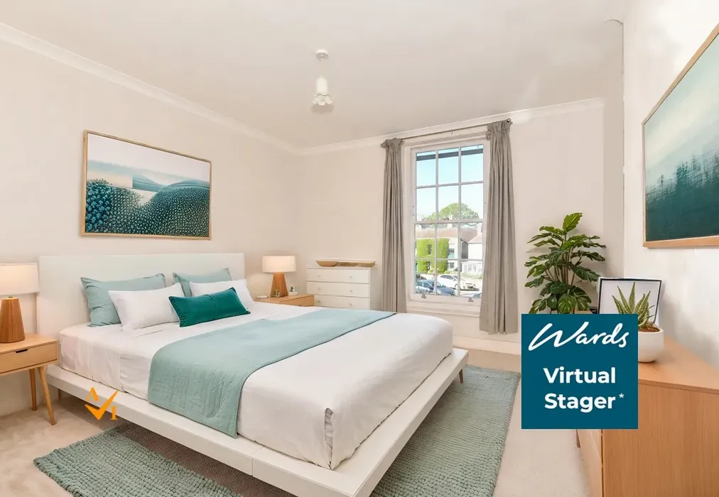 Bedroom 1 (Modern style) - Albert Road, Hythe, Kent - Wards of Kent