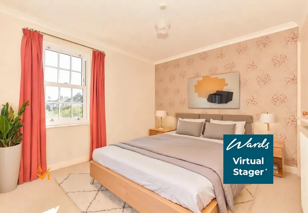 Bedroom 2 (Nordic style) - Albert Road, Hythe, Kent - Wards of Kent