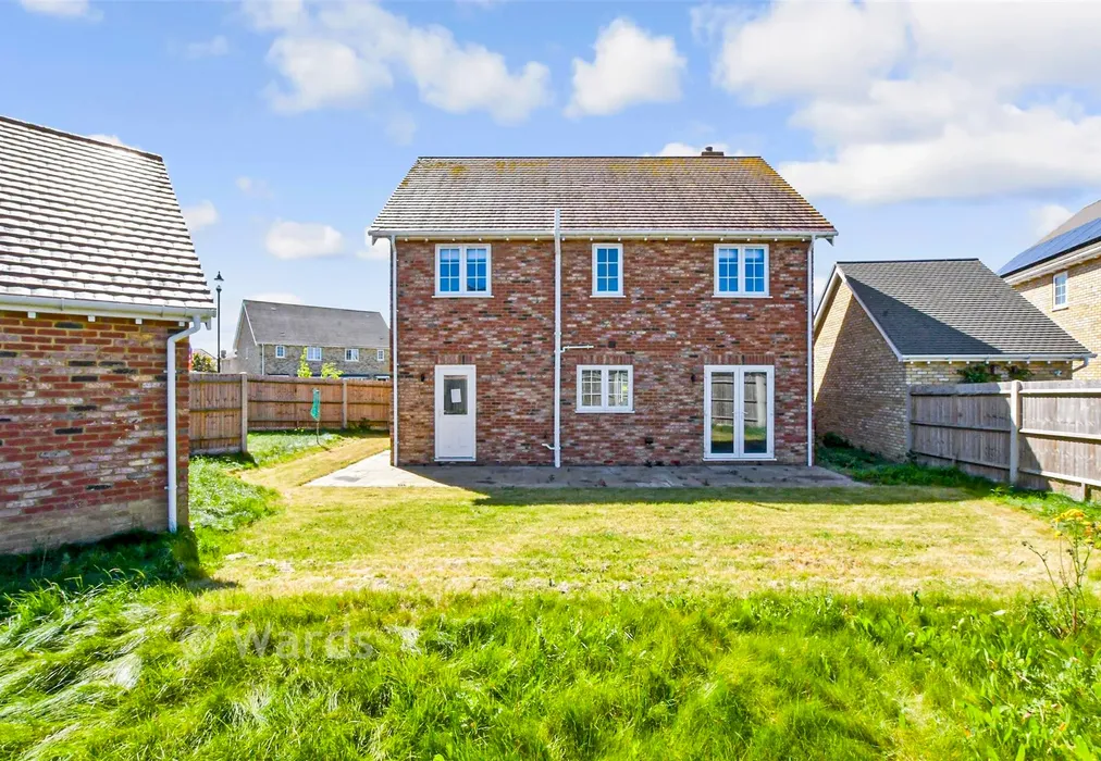 Rear Elevation - Parish Close, Birchington, Kent - Wards of Kent