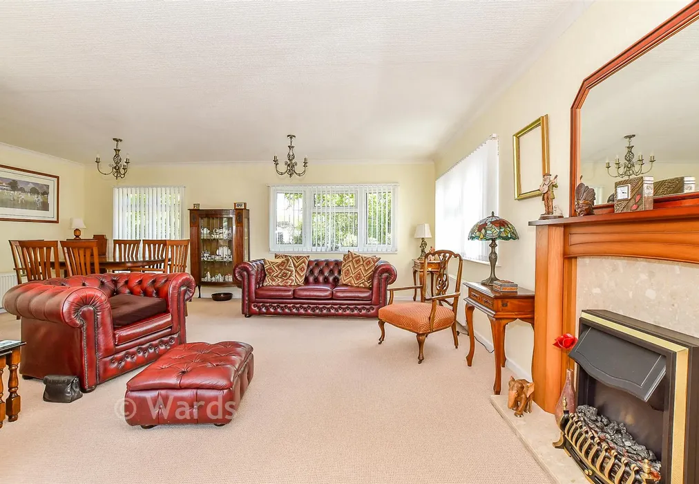 Lounge - Woodlands Park, Biddenden, Ashford, Kent - Wards of Kent