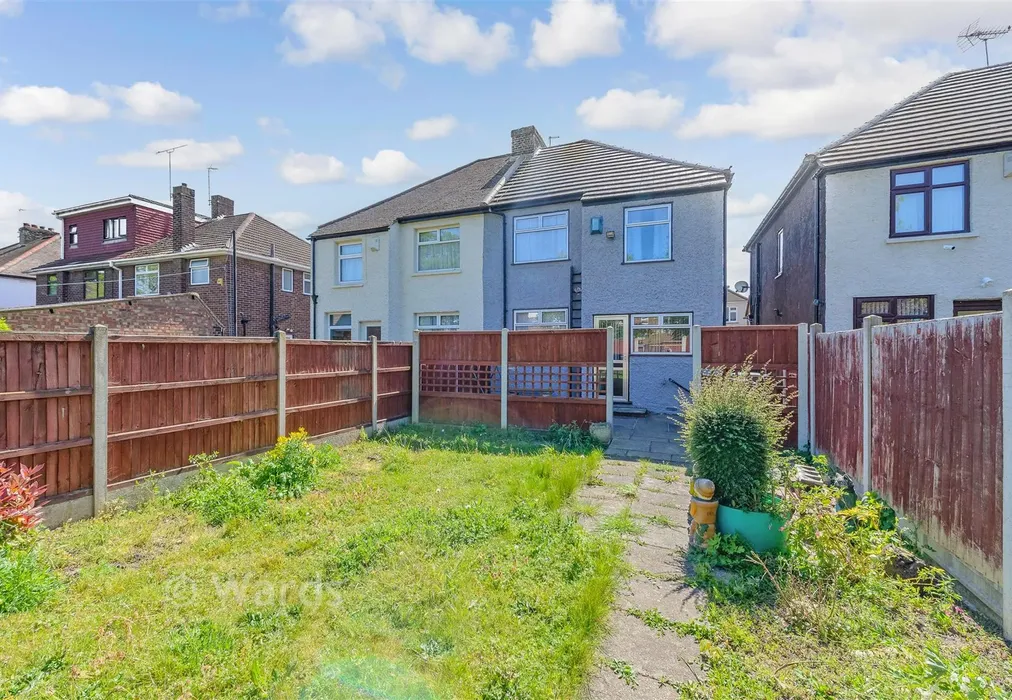 Rear Elevation - Lime Avenue, Northfleet, Kent - Wards of Kent