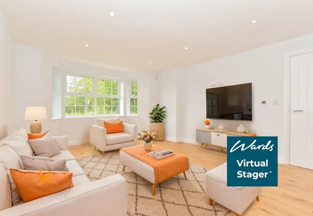 Lounge (Contemporary style) - Claygate, Marden, Tonbridge, Kent - Wards of Kent