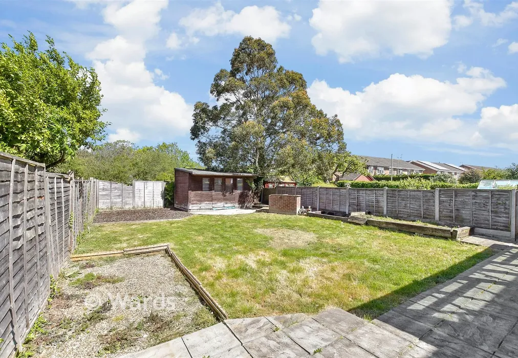 Rear Garden - Greenhill Road, Greenhill, Kent - Wards of Kent