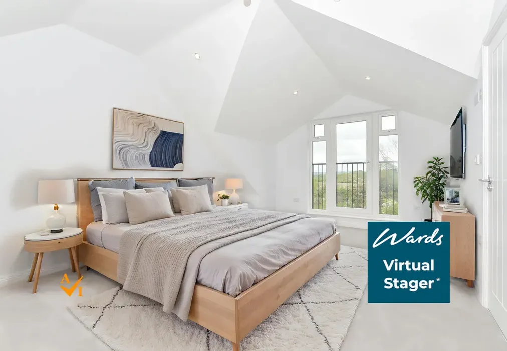 Bedroom 1 (Nordic style) - Claygate, Marden, Tonbridge, Kent - Wards of Kent