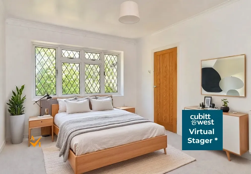 Bedroom 2 (Nordic style) - Eldred Avenue, Westdene, Brighton, East Sussex - Wards of Kent