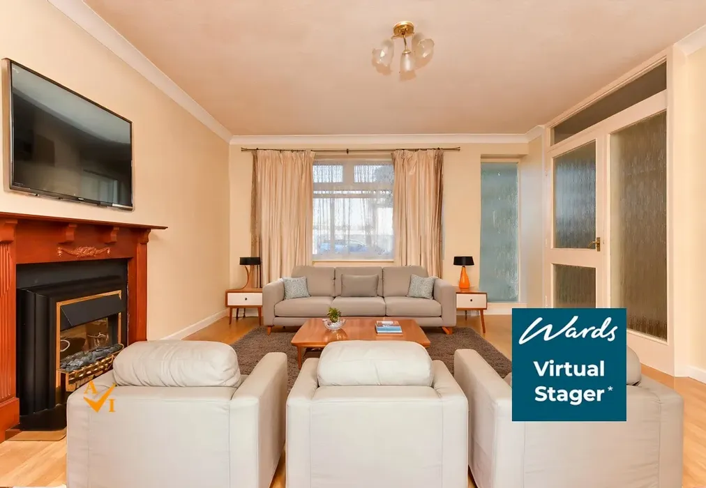 Lounge (Contemporary style) - Yew Tree Close, Broadstairs, Kent - Wards of Kent