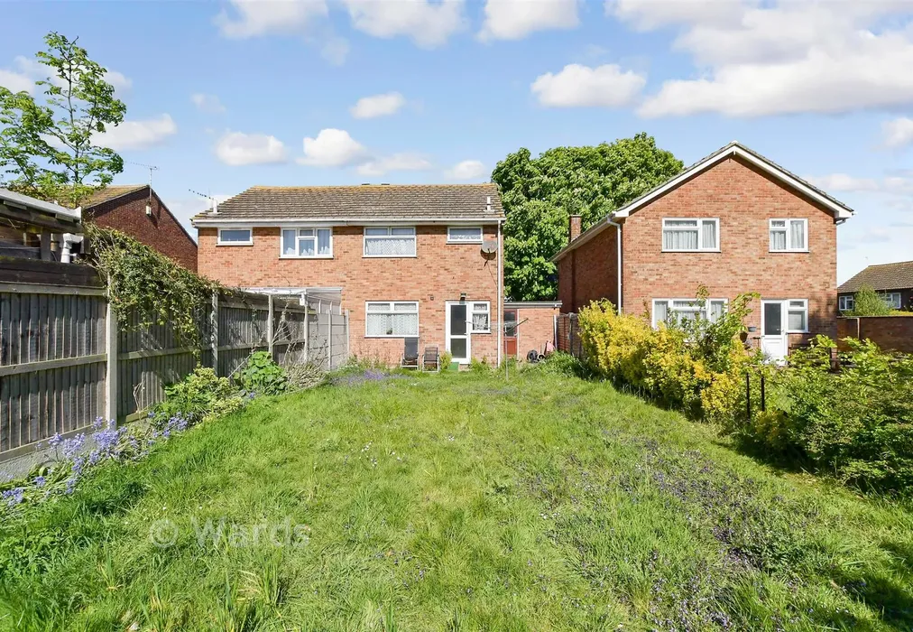 Rear Elevation - Yew Tree Close, Broadstairs, Kent - Wards of Kent