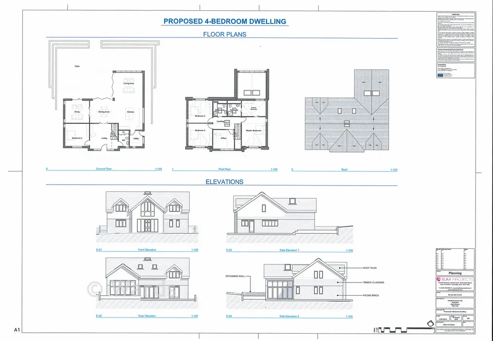 Proposed 4-Bedroom Dwelling - Rocks Hill, Northiam, Rye, East Sussex - Wards of Kent