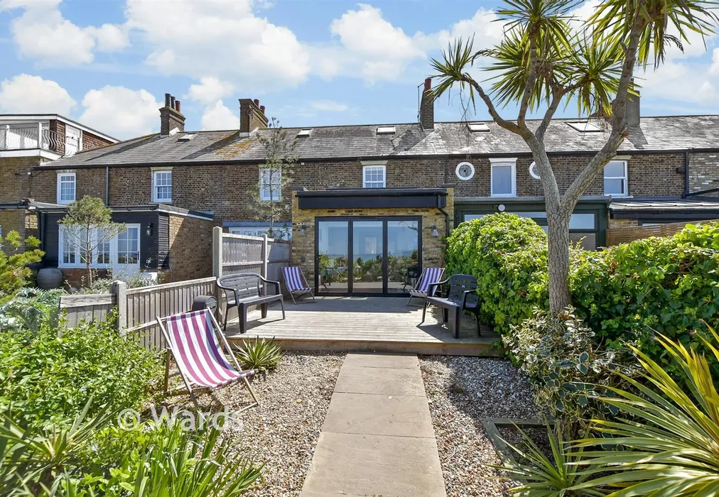 Rear Garden - Swalecliffe, Herne Bay, Kent - Wards of Kent