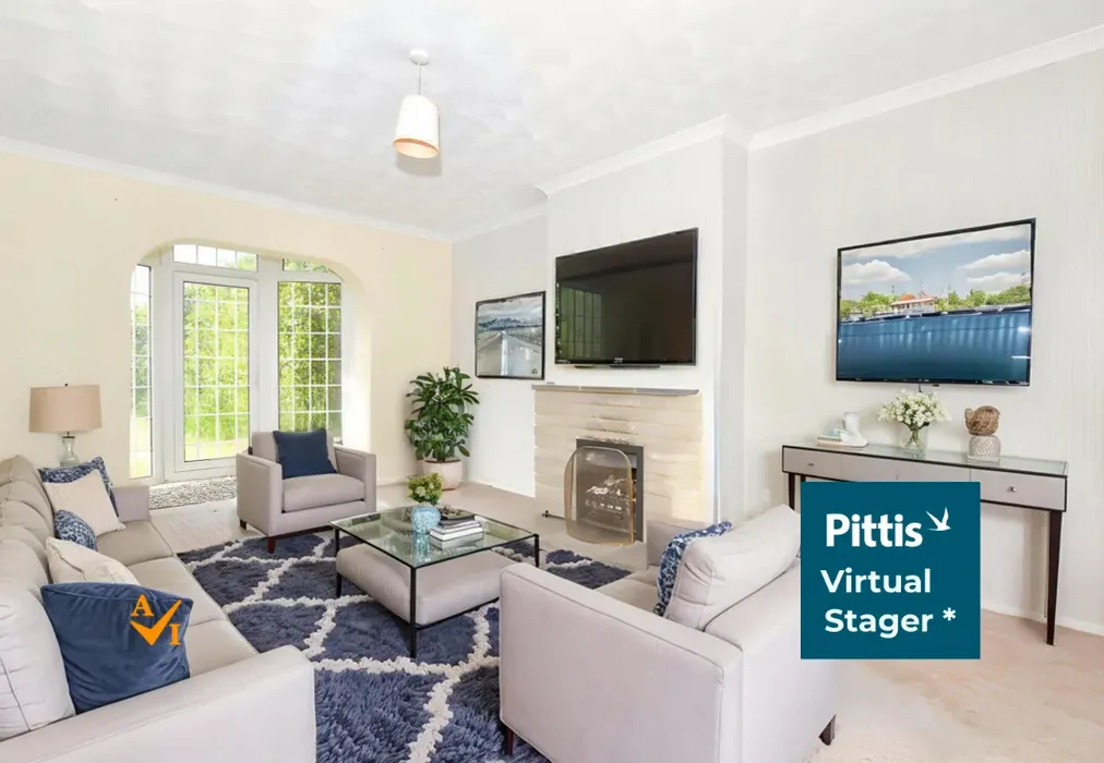 Lounge (Contemporary style) - Arundel Road, Elmfield, Ryde, Isle of Wight - Wards of Kent