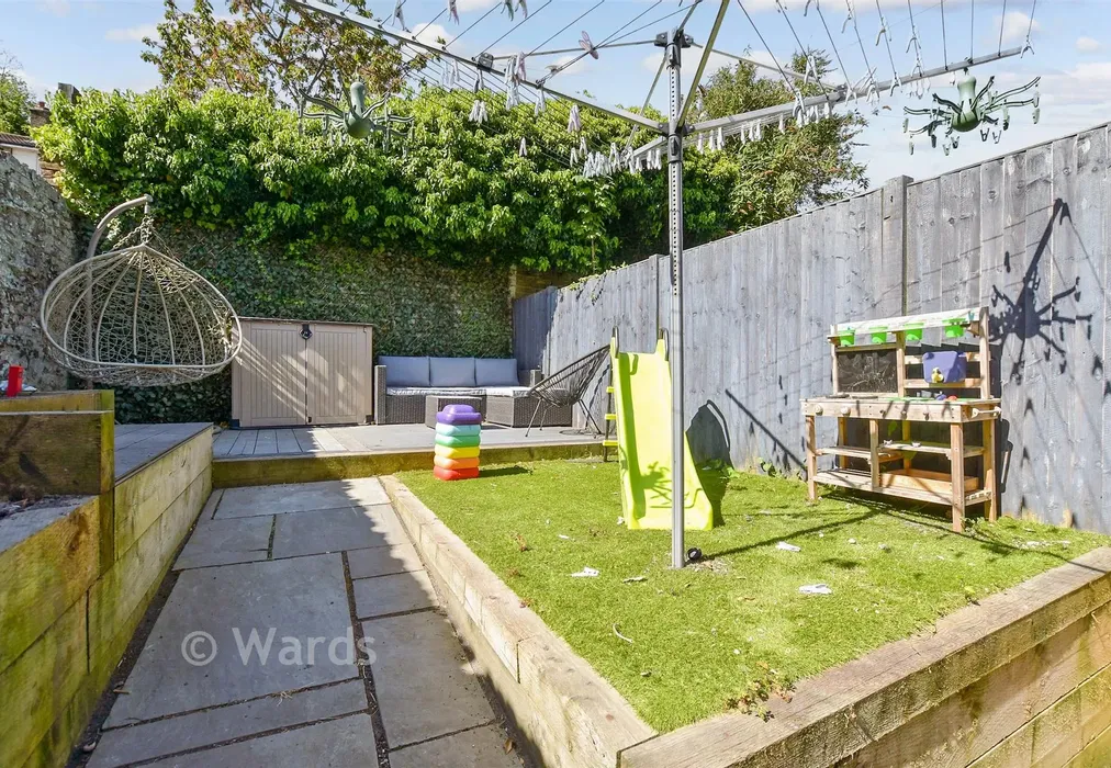 Rear Garden - London Road, Dover, Kent - Wards of Kent