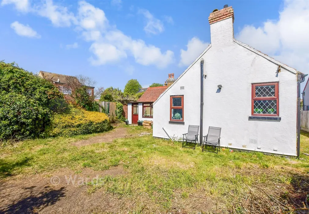Rear Garden - Cliftonville Avenue, Ramsgate, Kent - Wards of Kent