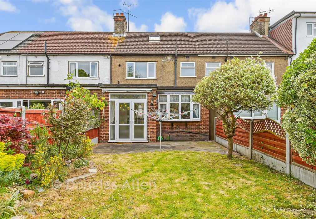 Rear Elevation - Denham Drive, Gants Hill, Ilford, Essex - Wards of Kent