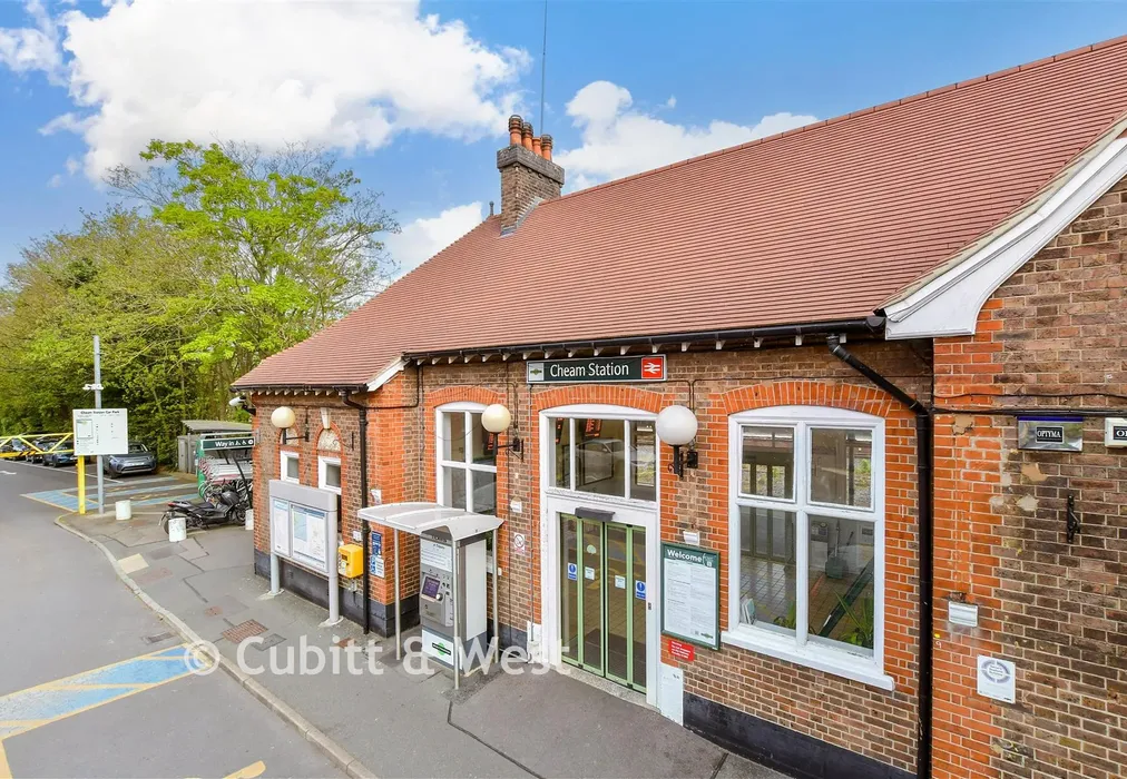 Surrounding Area - Station Approach, Belmont, Sutton, Surrey - Wards of Kent