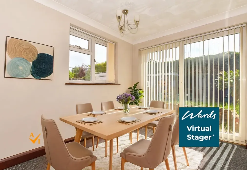 Dining Area (Nordic style) - Eastwell Close, Paddock Wood, Tonbridge, Kent - Wards of Kent