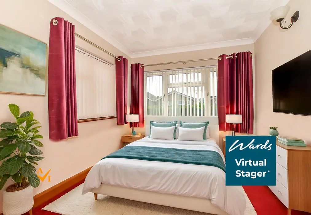 Bedroom 1 (Modern style) - Eastwell Close, Paddock Wood, Tonbridge, Kent - Wards of Kent