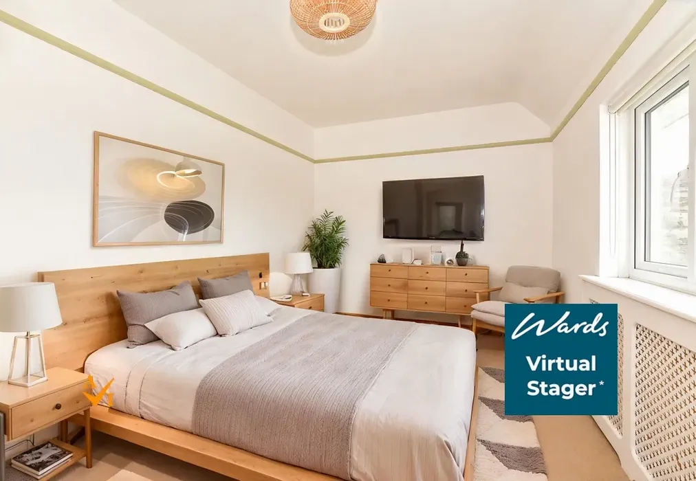 Bedroom 3 (Nordic style) - South Road, Marden, Tonbridge, Kent - Wards of Kent
