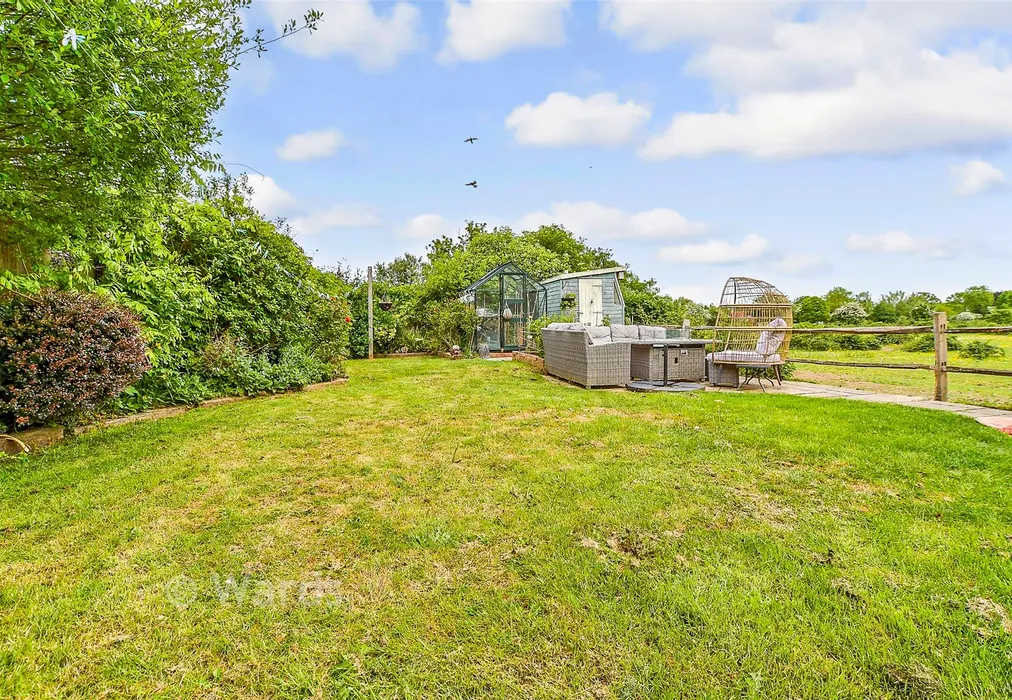 Rear Garden - South Road, Marden, Tonbridge, Kent - Wards of Kent
