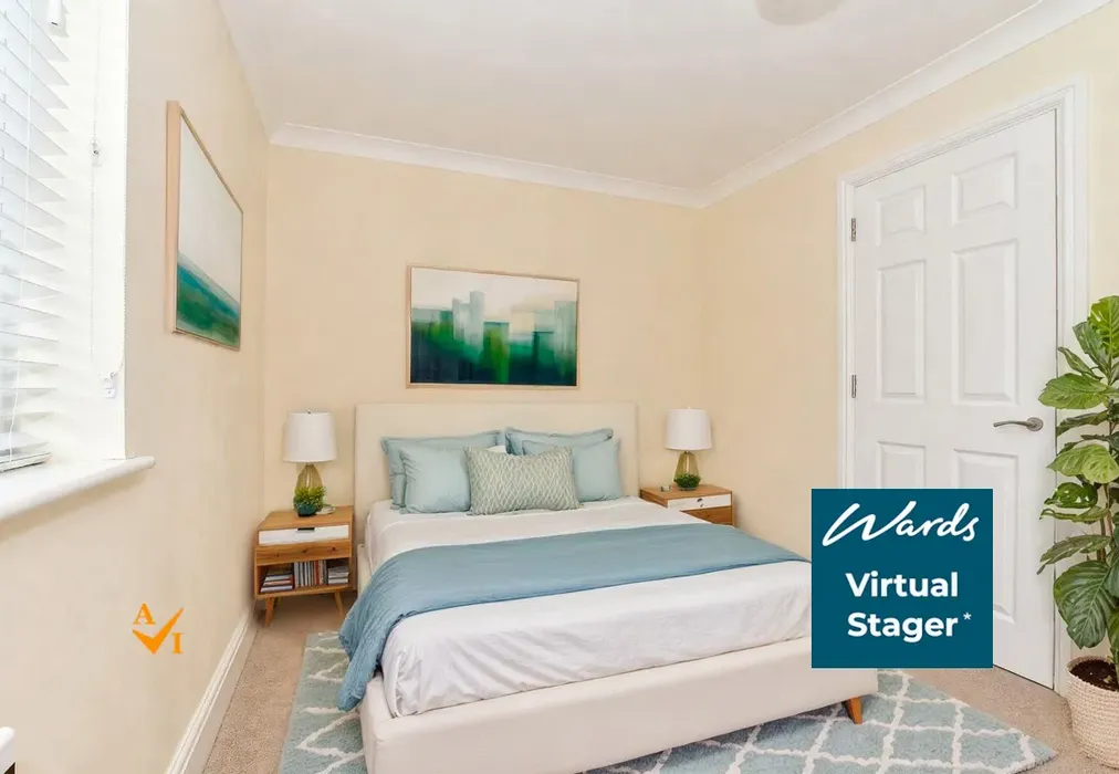 Bedroom 2 (Modern style) - High Street, Staplehurst, Tonbridge, Kent - Wards of Kent