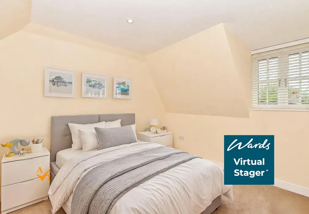 Bedroom 1 (Nordic style) - High Street, Staplehurst, Tonbridge, Kent - Wards of Kent