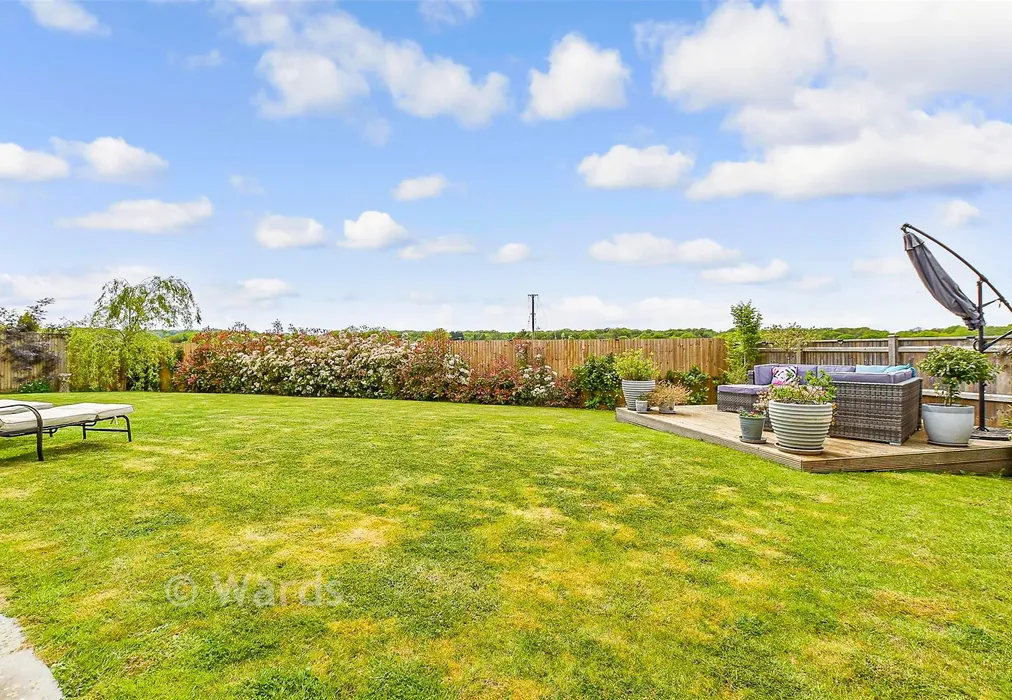 Rear Garden - Bletchingley Farm Court, Staplehurst, Tonbridge, Kent - Wards of Kent