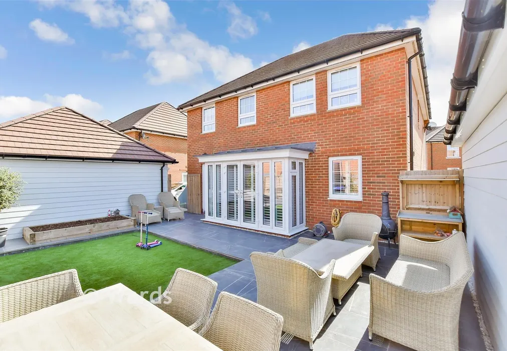 Rear Elevation - Ashmeads Rise, Borden, Sittingbourne, Kent - Wards of Kent