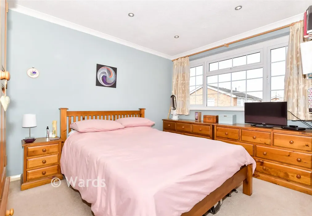 Bedroom 1 - Whitebeam Drive, Coxheath, Maidstone, Kent - Wards of Kent