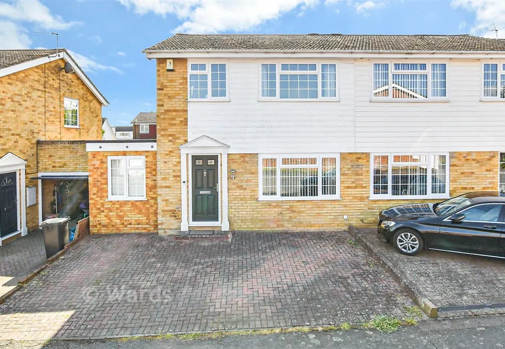Front Elevation (Web) - Whitebeam Drive, Coxheath, Maidstone, Kent - Wards of Kent