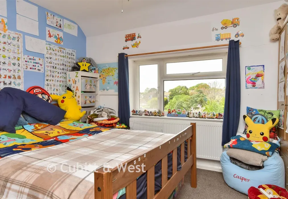 Bedroom 2 - Cowley Drive, Woodingdean, Brighton, East Sussex - Wards of Kent