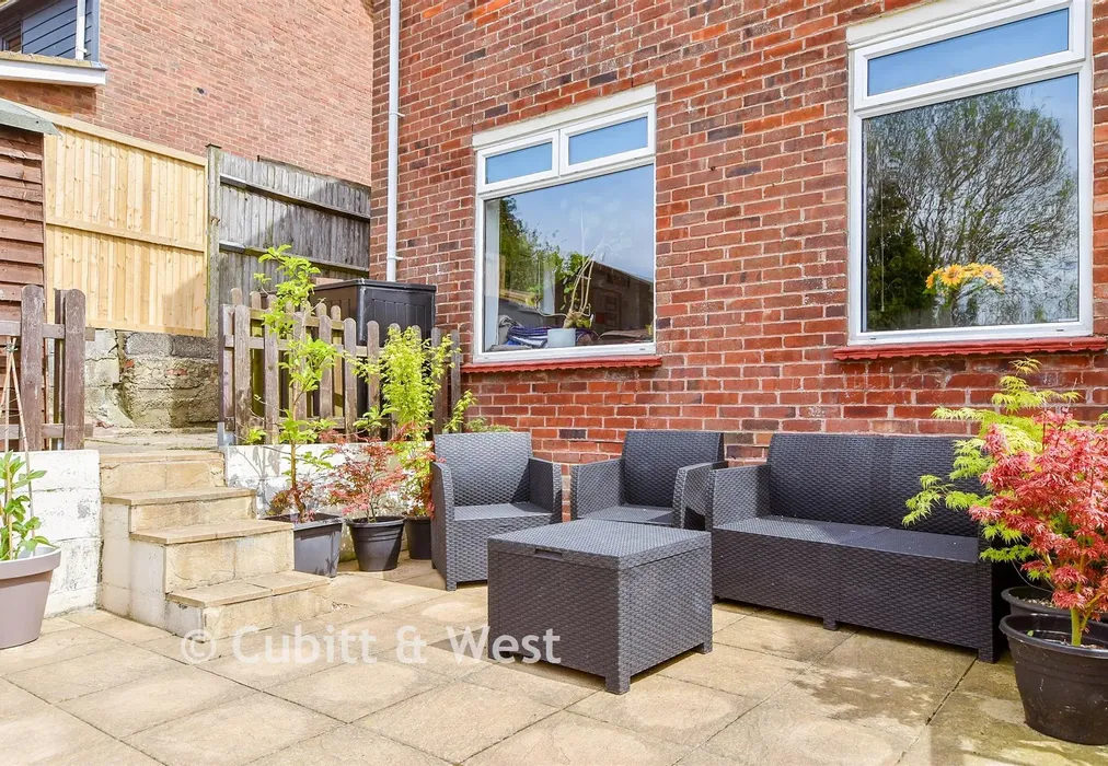 Patio / Decking - Cowley Drive, Woodingdean, Brighton, East Sussex - Wards of Kent
