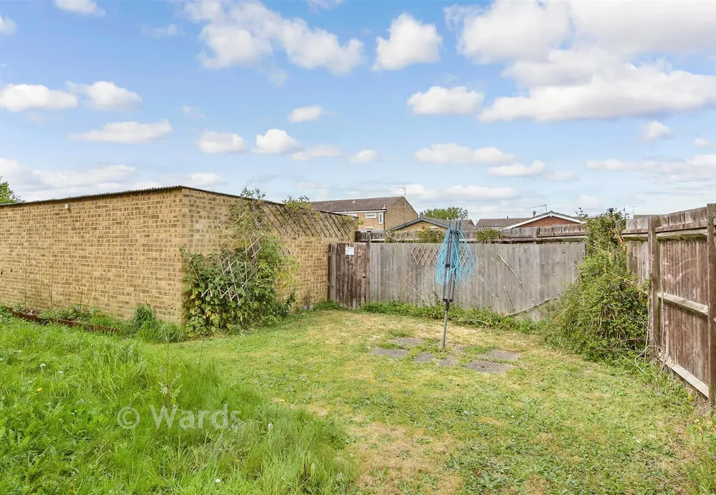 Rear Garden - High Street, Isle Of Grain, Rochester, Kent - Wards of Kent