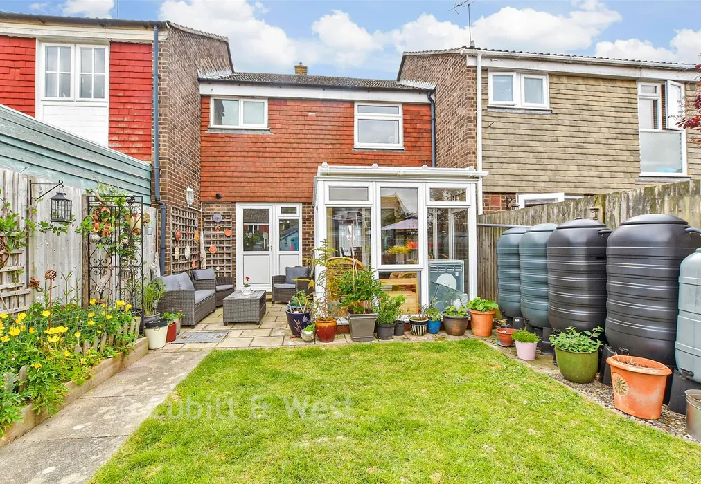 Rear Elevation - Corsletts Avenue, Broadbridge Heath, Horsham, West Sussex - Wards of Kent