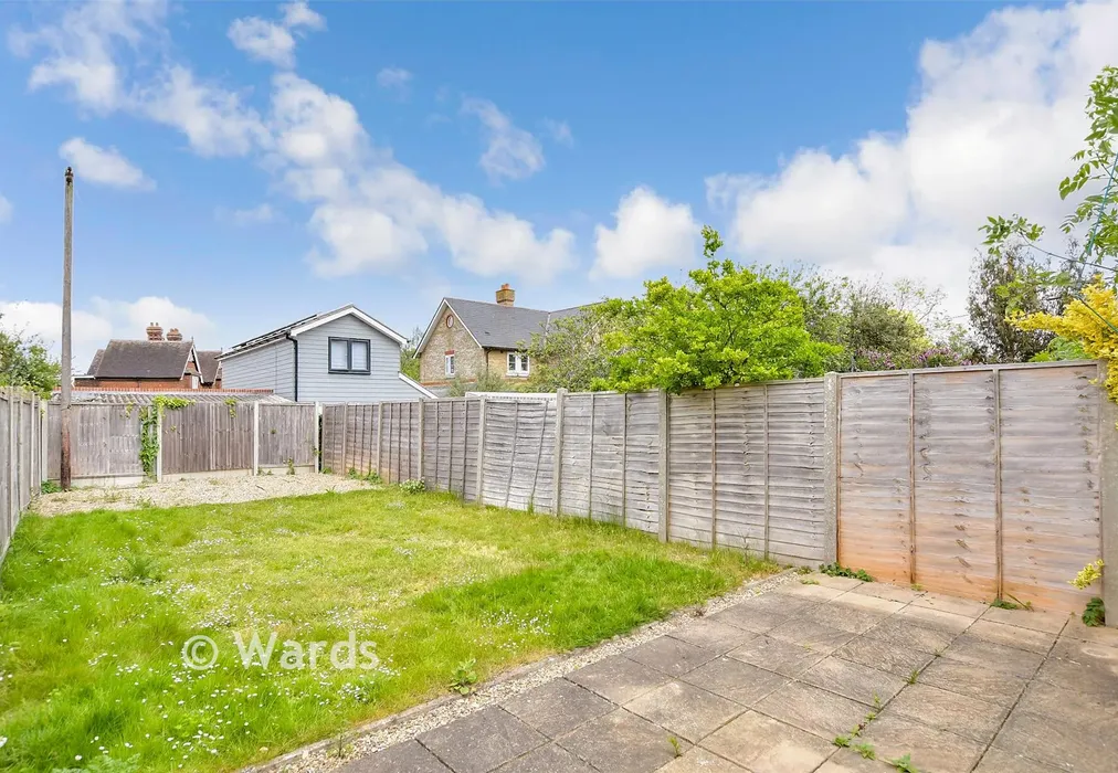 Rear Garden - Park Road, Sittingbourne, Kent - Wards of Kent